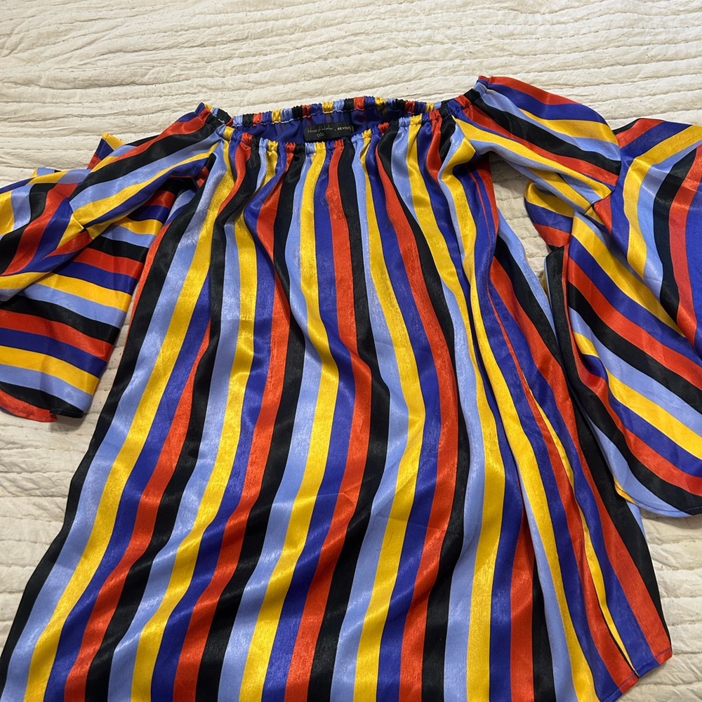 House of Harlow 1960 Multicolor Striped Dress